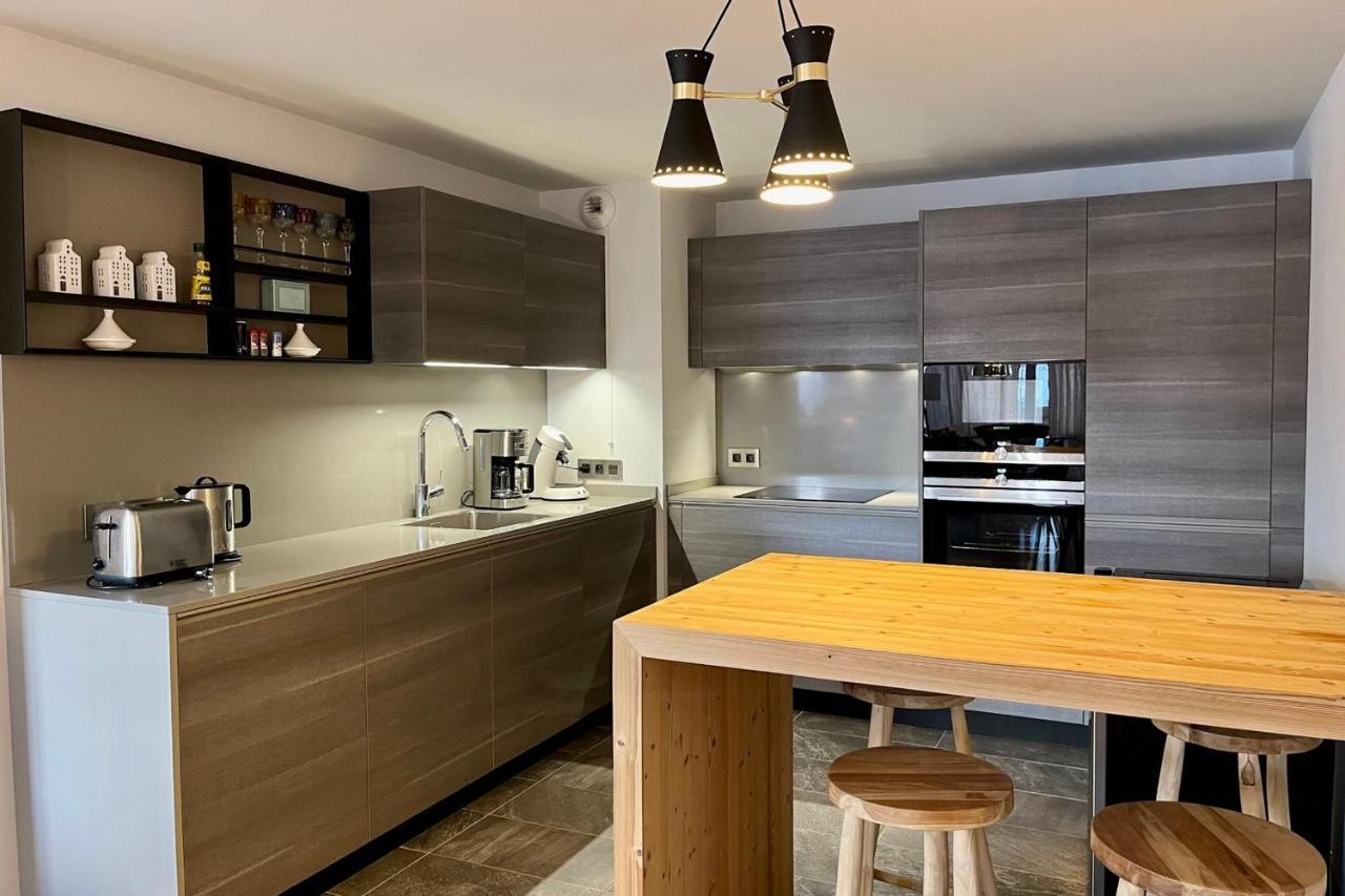 Modern Apt At The Foot Of The Slopes In Межев Экстерьер фото