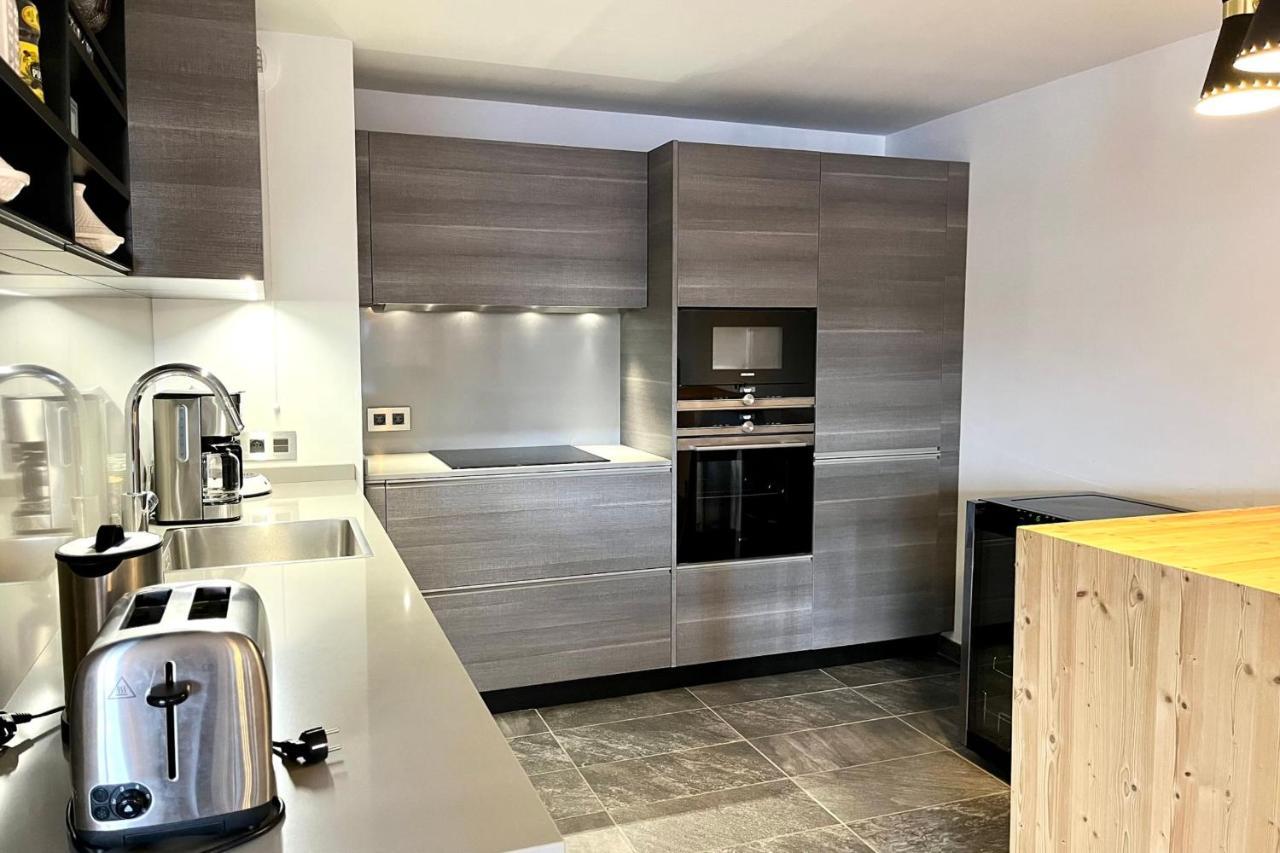 Modern Apt At The Foot Of The Slopes In Межев Экстерьер фото