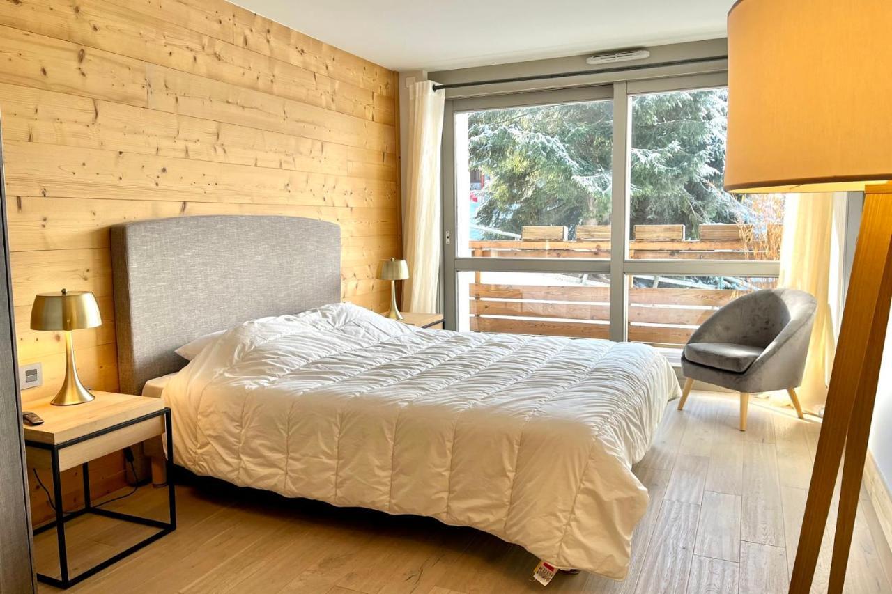Modern Apt At The Foot Of The Slopes In Межев Экстерьер фото