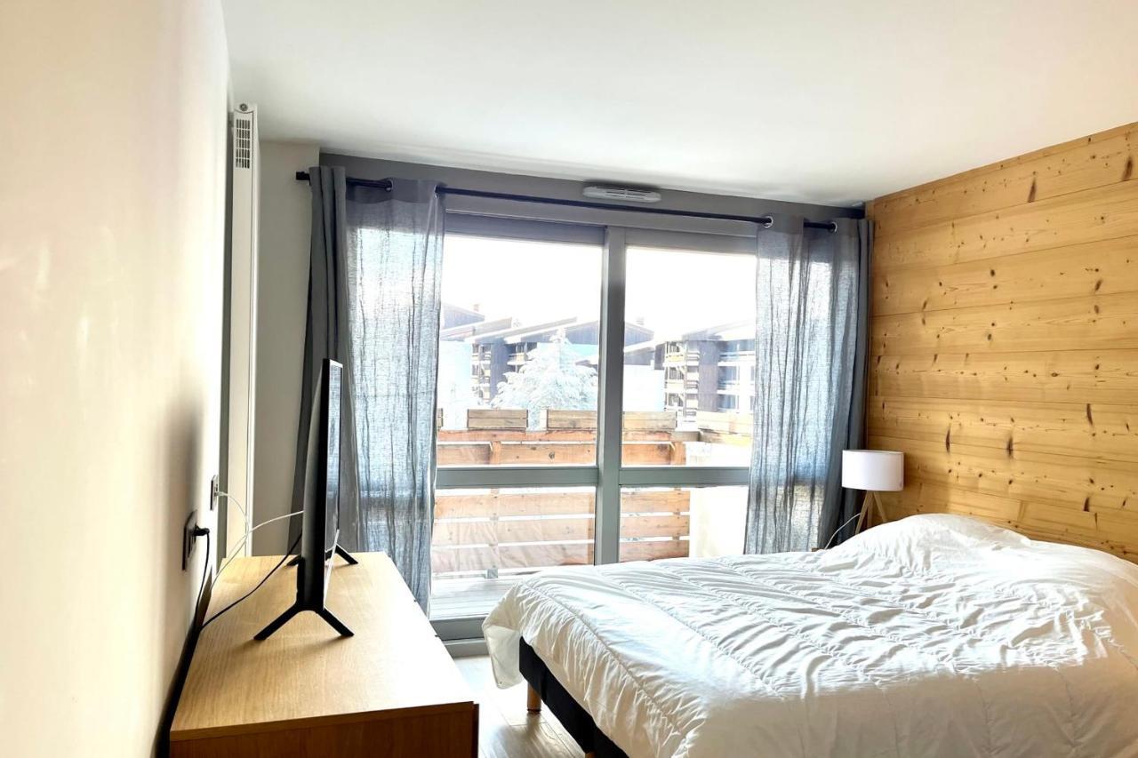 Modern Apt At The Foot Of The Slopes In Межев Экстерьер фото